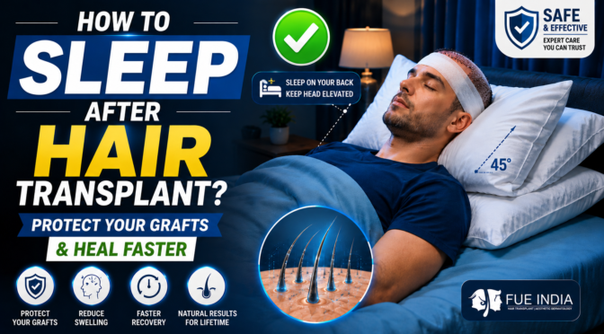 How to Sleep After Hair Transplant: A Complete Recovery Guide