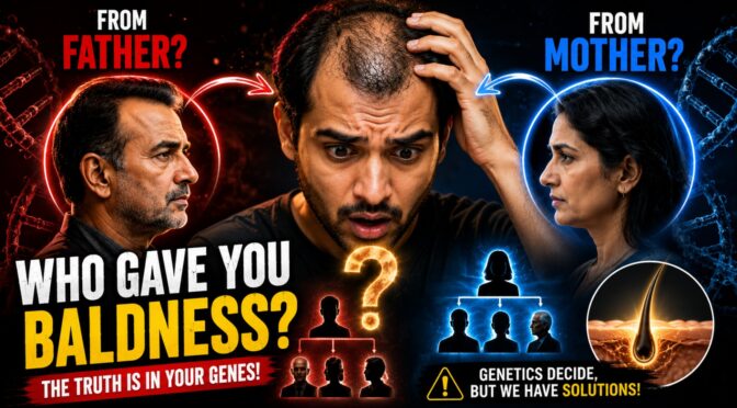 is baldness hereditary from mother or father?
