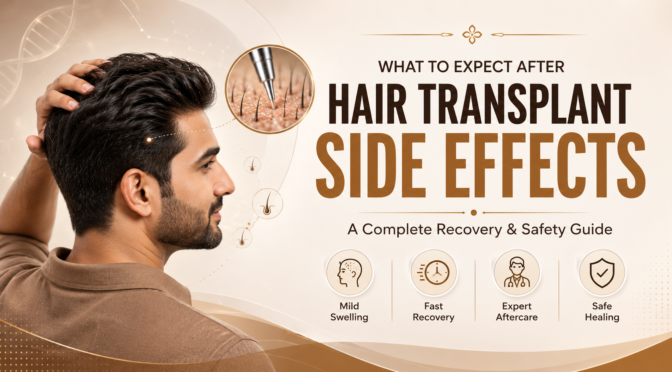 Hair Transplant Side Effects: What to Expect & How FUE India Keeps You Safe